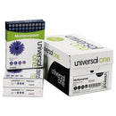 Universal® Deluxe Multipurpose Paper, 98 Bright, 20 lb Bond Weight, 8.5 x 11, Bright White, 500 Sheets/Ream, 10 Reams/Carton (UNV95200) 10 Reams