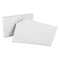 Oxford™ Unruled Index Cards, 5 x 8, White, 100/Pack (OXF50) Pack of 100