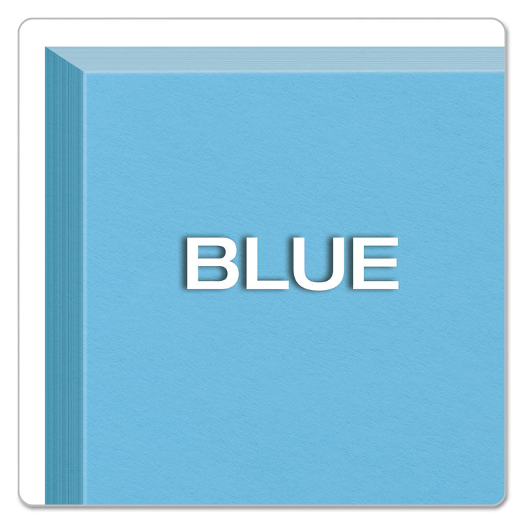 Oxford™ Unruled Index Cards, 4 x 6, Blue, 100/Pack (OXF7420BLU) Pack of 100