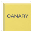 Oxford™ Unruled Index Cards, 4 x 6, Canary, 100/Pack (OXF7420CAN) Pack of 100