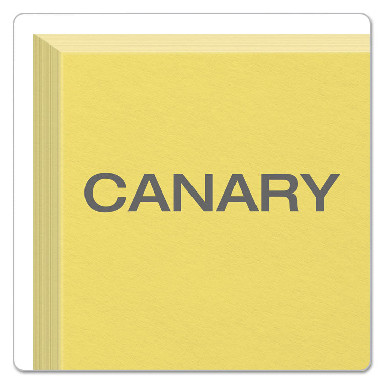 Oxford™ Unruled Index Cards, 4 x 6, Canary, 100/Pack (OXF7420CAN) Pack of 100