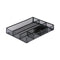 Universal® Metal Mesh Drawer Organizer, Six Compartments, 15 x 11.88 x 2.5, Black (UNV20021) Each