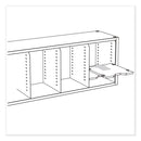 Safco® E-Z Sort Additional Mail Trays, 5 Shelves, 11 x 12.5 x 0.5, Black, Ships in 1-3 Business Days (SAF7753BL) Each