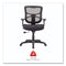 Alera® Alera Elusion Series Mesh Mid-Back Swivel/Tilt Chair, Supports Up to 275 lb, 17.9" to 21.8" Seat Height, Black (ALEEL42BME10B) Each