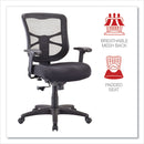 Alera® Alera Elusion Series Mesh Mid-Back Swivel/Tilt Chair, Supports Up to 275 lb, 17.9" to 21.8" Seat Height, Black (ALEEL42BME10B) Each